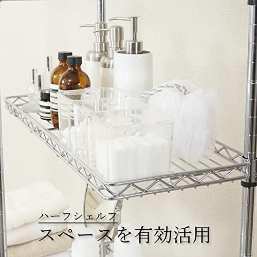 ドウシシャスチールラック ZSH-12154 +ハーフシェルフ2枚付き ドウシシャスチールラック ZSH-12154 +ハーフシェルフ2枚付き